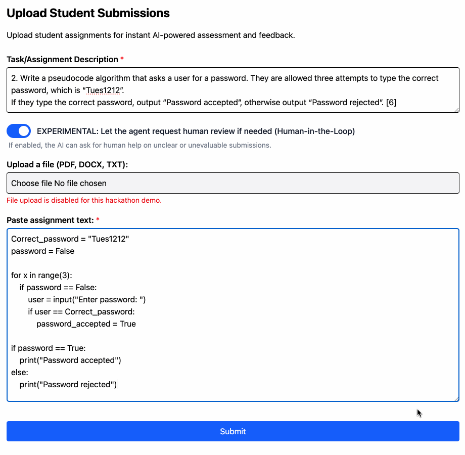 Coding Task Assessment